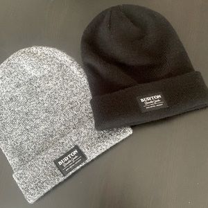 X2 Burton Beanies (unisex)